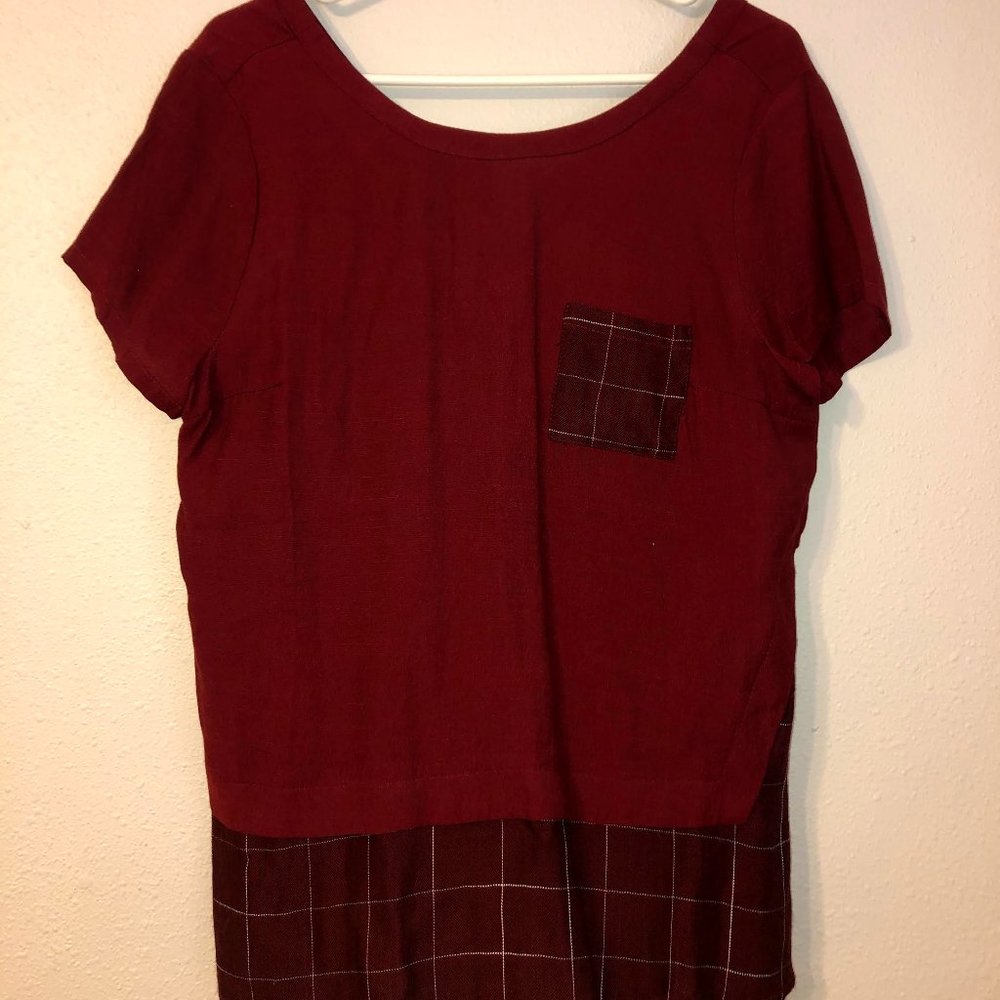 Maroon Shirt